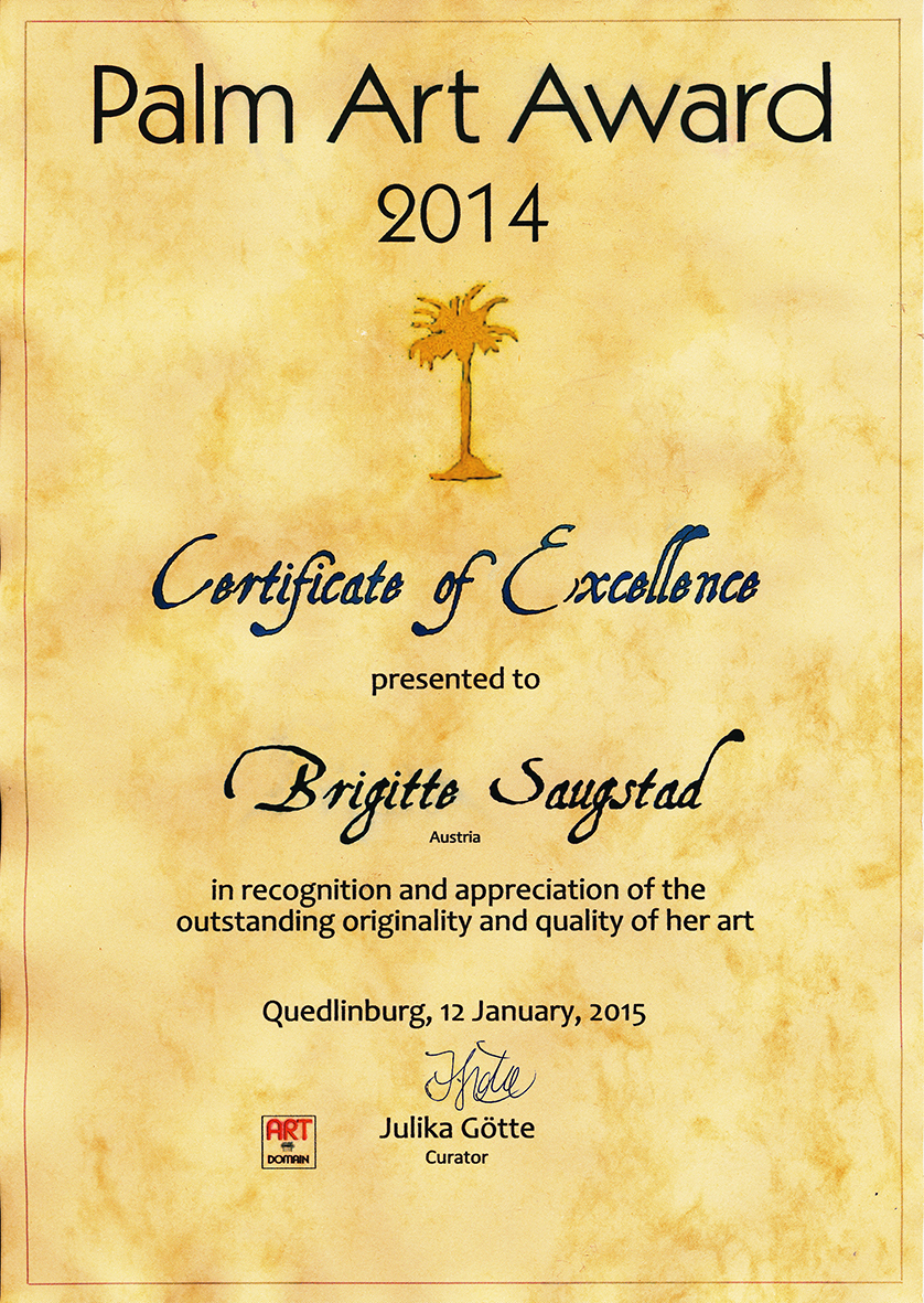 Du betrachtest gerade Palm Art Award 2014