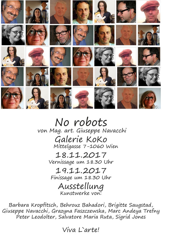 Du betrachtest gerade Ausstellung „No Robots“ 