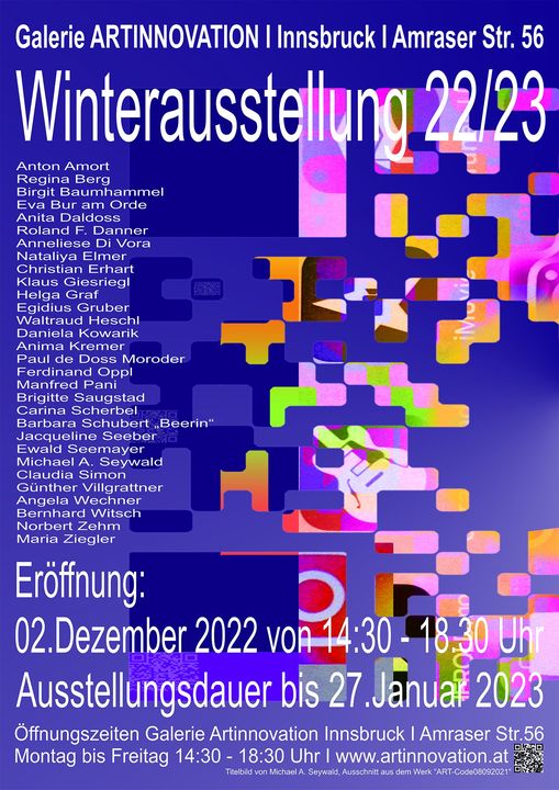 You are currently viewing Winter exhibition ARTINNOVATION